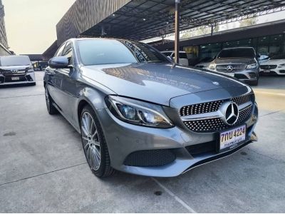 2018 BENZ C350e 2.0 AMG DYNAMIC  สีเทา เกียร์ออโต้ Top สุด