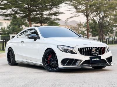 Benz C250 Coupe AMG Dynamic รุ่น Top หลังคาแก้ว ปี 2018 W205 ใช้งานน้อย 6 หมื่น km เข้าศูนย์ตลอด