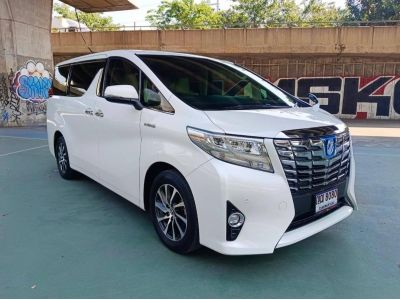 2017 TOYOTA ALPHARD GF  mickymouse TOPที่สุด รถนักธุรกิจสัมปทานรายใหญ่ของประเทศ