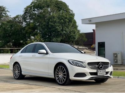 2015จด2017 Mercedes-Benz C350e 2.0 e AMG Dynamic รถเก๋ง 4 ประตู รถสภาพดี มีประกัน