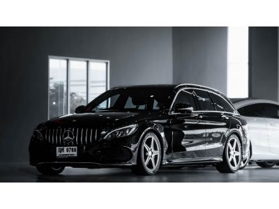 BENZ C300 2.1 BT- HYBRID ESTATE AMG SUNROOF W205 ปี2015 จด ปี2018 ไมล์แท้ 144,xxx กม.