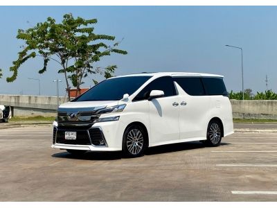 2015 TOYOTA VELLFIRE 2.5 ZG EDITION