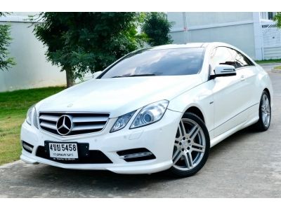 2011 BENZ E250 COUPE