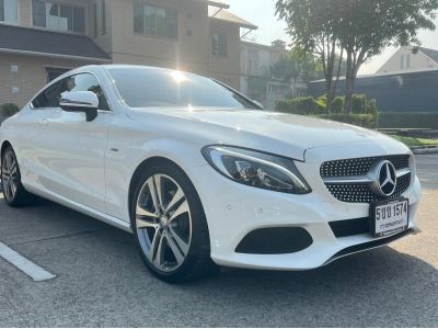 Benz C250 COUPE 2.0 Edition W205 ปี 2017  มือเดียว วิ่งแค่ 5x,xxxx โล