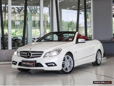 MERCEDES-BENZ E250 CGI AMG Dynamic Cabriolet W207 ปี 2011 ไมล์ 88,9xx Km