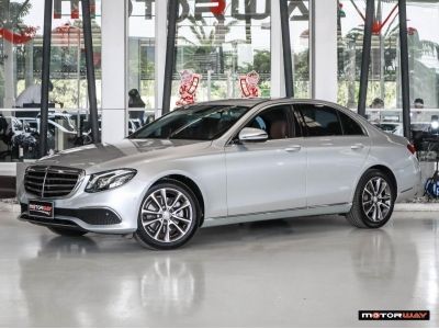 MERCEDES-BENZ E220d Exclusive W213 ปี 2017 ไมล์ 34,7xx Km รูปที่ 0