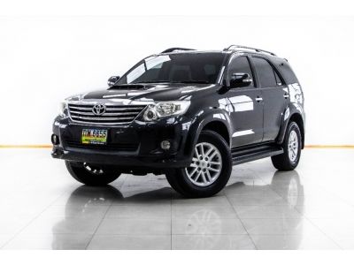 TOYOTA FORTUNER 3.0V 4WD ปี 2011 ส่งบัตรประชาชน รู้ผลอนุมัติภายใน 30 นาที รูปที่ 0