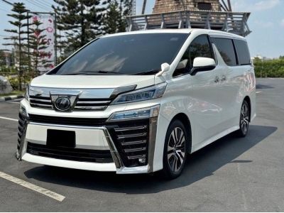 TOYOTA VELLFIRE 2.5 ZG Edition ปี 2018  เลขไมล์ 20,000 KM