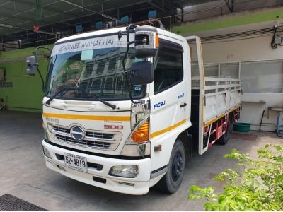 ขายรถบรรทุก 6 ล้อ Hino 500 FC9J EURO3 145 แรงม้า กระบะยาว 4.3  รถปี 60 รูปที่ 0