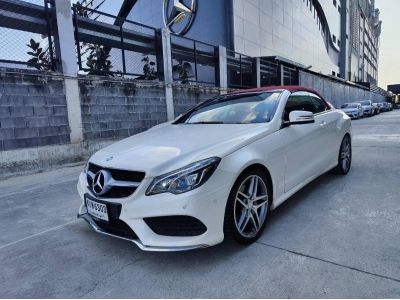 BENZ E200 CABRIOLET AMG Dynamic Facelift ปี 2014 ไมล์ 80,xxx Km รูปที่ 0