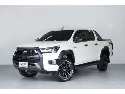 TOYOTA REVO ROCCO DOUBLECAB 2.4 E AT ปี 2020 จด 2021 สีขาว รูปที่ 0