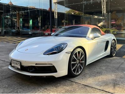 Porsche 718 Boxster S ปี 2016 หลังคาแดงภายในแดง ออฟชั่นเต็ม ออกศูนย์ AAS thailand