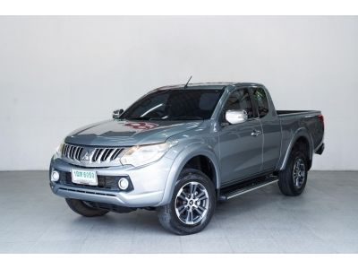 MITSUBISHI TRITON PLUS 2.4 GLS CAB ปี 2015 สีเทา รูปที่ 0