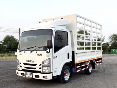 รถ ISUZU NLR 130 แรง ปี 2561 รถห้างแท้ (4 ล้อไม่ติดเวลา)กะบะคอกเหล็กใหม่ ยาว 3.50 ม.