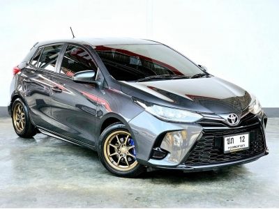 2021 Toyota YARIS 1.2 Entry รถเก๋ง 5 ประตู ไมล์น้อย 3 หมื่นโลแท้ ฟรีดาวน์ รูปที่ 0