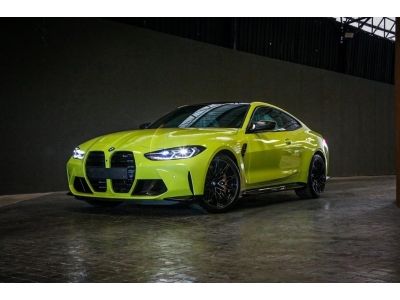2023 New BMW M4 Competition Coupe Sao Paulo Yellow Metallic Colour รถใหม่ รถเก๋ง 2 ประตู รูปที่ 0