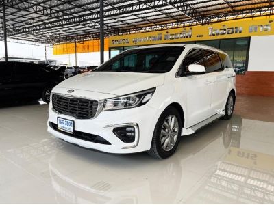 Kia Grand Carnival 2.2 EX (ปี 2019) Wagon AT รถสวย สภาพดี ราคาถูก ไมล์น้อย ฟรีดาวน์ รถมือสอง รถตู้ 11 ที่นั่ง