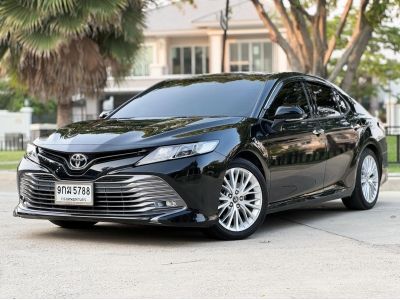 Toyota Camry 2.5 G ปี 2019 รุ่นทอป เบนซิน Sunroof ฝาท้ายไฟฟ้า ใช้น้อย 8 หมื่นโล ออฟชั่นเต็มสุด เจ้าของเดียว