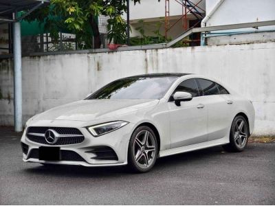 MERCEDES-BENZ CLS300d AMG Premium ปี 2019 สีดำ แรฟ เทา