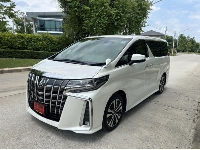 ขาย TOYOTA ALPHARD 2.5 SC Package ปี 2021 แท้ สีขาว มือเดียว ไมล์น้อย