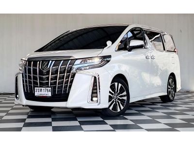 TOYOTA ALPHARD 2.5 SC PACKAGEเกียร์ออโต้ สีขาว   3 ขท 1764