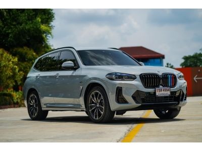 BMW X3 xDrive30e M Sport ปี 2022 สีเทานม ไมล์น้อยรถสวย