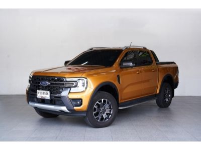 FORD RANGER 2.0 WILDTRAK Bi-TURBO AT4WD ปี 2022 จด 2023 สีเหลือง