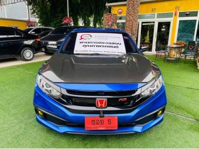 HONDA CIVIC 1.8 E CVT ปี 2021 สีน้ำเงินใหม่ Brilliant Sporty Blue รูปที่ 0