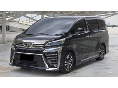 TOYOTA VELLFIRE 2.5 ZG Edition ปี 2018