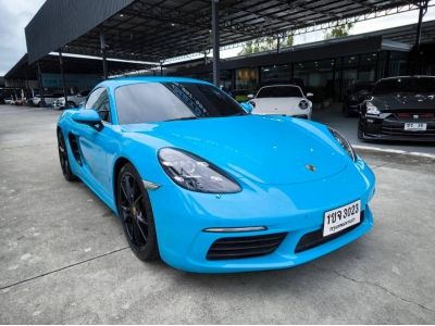 2017 PORSCHE 718 CAYMAN 2.0 Turbo PDK สี Miami blue วิ่งน้อยเพียง 47,XXX KM.