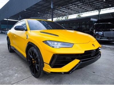 2023(ยังไม่จดทะเบียน) Lamborghini Urus S 4.0 4WD SUV สีเหลือง wrap protect วิ่งเพียง 2,4XX KM.