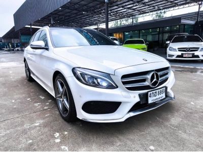 2016 BENZ C300 ESTATE AMG Bluetec Hybrid สีขาว วิ่งเพียง 121,XXX KM. รูปที่ 0