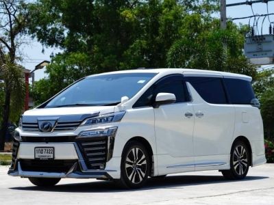 TOYOTA VELLFIRE 2.5 Z G Edition ปี 2018 ไมล์ 63,xxx Km