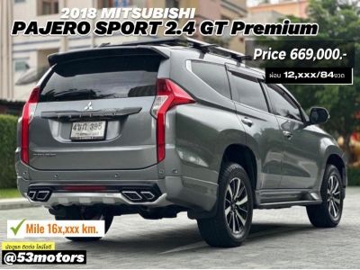 Mitsubishi Pajero 2.4 GT Premium  โฉมไมเนอร์เชนจ์ สีเทาดำ ปี 2018 รูปที่ 0