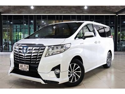 Toyota Alphard 2.5 Hybrid SR-C Package E-Four ปี 2017 ไมล์ 64,xxx Km รูปที่ 0