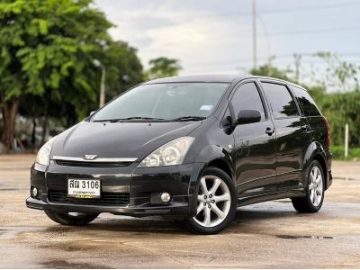 TOYOTA WISH 2.0 Q A/T 2006 สีดำ ไมล์แท้ 180,000 กม. รถสวยตรงปก สภาพดีมาก เจ้าของดูแลดีมาก