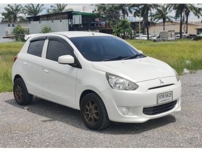 MITSUBISHI MIRAGE 1.2 GLX AUTO ปี 2013 ไมล์แท้ 109,xxx Km.  ฟรีดาวน์ T.086-527-9533 รูปที่ 0