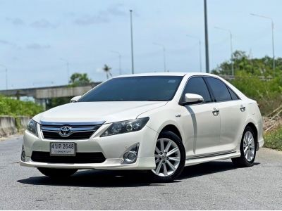 TOYOTA CAMRY HYBIRD 2.5 DVD ปี2013 ฟรีดาวน์