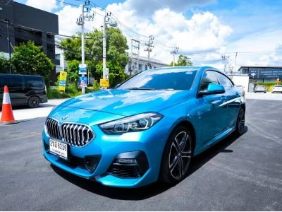 2021 BMW 220i Grand Coupe M SPORT สีฟ้า วิ่งน้อยเพียง 32,XXX KM. รูปที่ 0