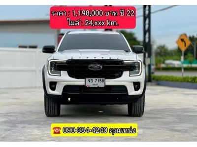 FORD EVEREST, 2.0 TURBO SPORT ปี2022 ไมล์ 24,×××km.‼️ รูปที่ 0