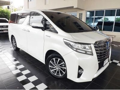 TOYOTA ALPHARD HYBRID 2.5 E-FOUR AUTO ปี 2015