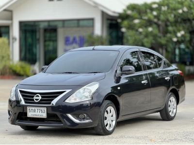 Nissan Almera 1.2E  เกียร์ออโต้ สีดำ ปี 2014  Minorchang รถใช้งานน้อย