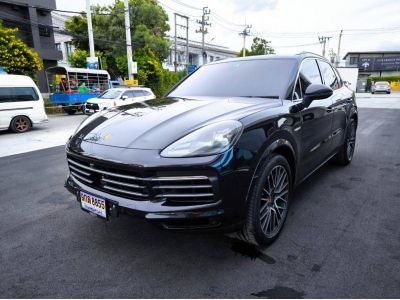 2019 PORSCHE CAYENNE E-HYBRID สีดำ วิ่งน้อยเพียง 49,XXX KM. รูปที่ 0