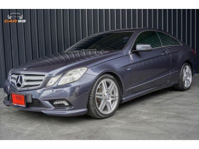 Benz E250 CGI BlueEFFICIENCY Avantgarde Coupe ปี 2011 ไมล์ 148,xxx Km รูปที่ 0