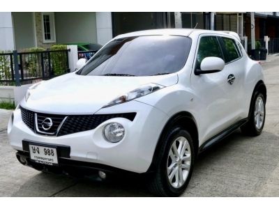 โทร.0922639576 เอ๋ Nissan Juke 1.6V ปี2014 สีขาว ออโต้ เบนซิน รูปที่ 0