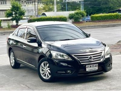 NISSAN SYLPHY มือสอง 1.8 V ปี 2013 เครื่องยนต์เบนซิน เกียร์อัตโนมัติ ฟรีดาวน์ ฟรีส่งรถ