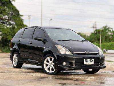 TOYOTA WISH 2.0 Q A/T 2006 สีดำ auto ไมล์แท้ 180,000 กม.