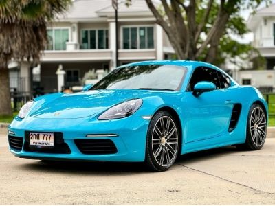 Porsche 718 Cayman 2.0 PDK ปี 2017 สี Miami Blue รหัส AVA777