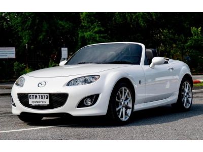 Mazda MX5 NC3 Roadster เปิดประทุนไฟฟ้า ปี 2010 สีขาว รถศูนย์ Mazda Thailand Fulloption รูปที่ 0