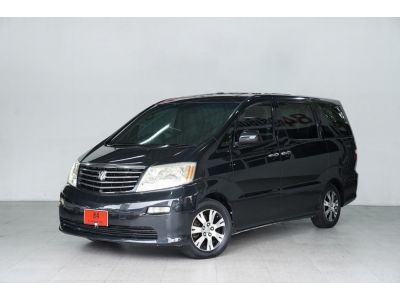 TOYOTA ALPHARD 3.0 G V6 AT ปี 2004 สีดำ รูปที่ 0